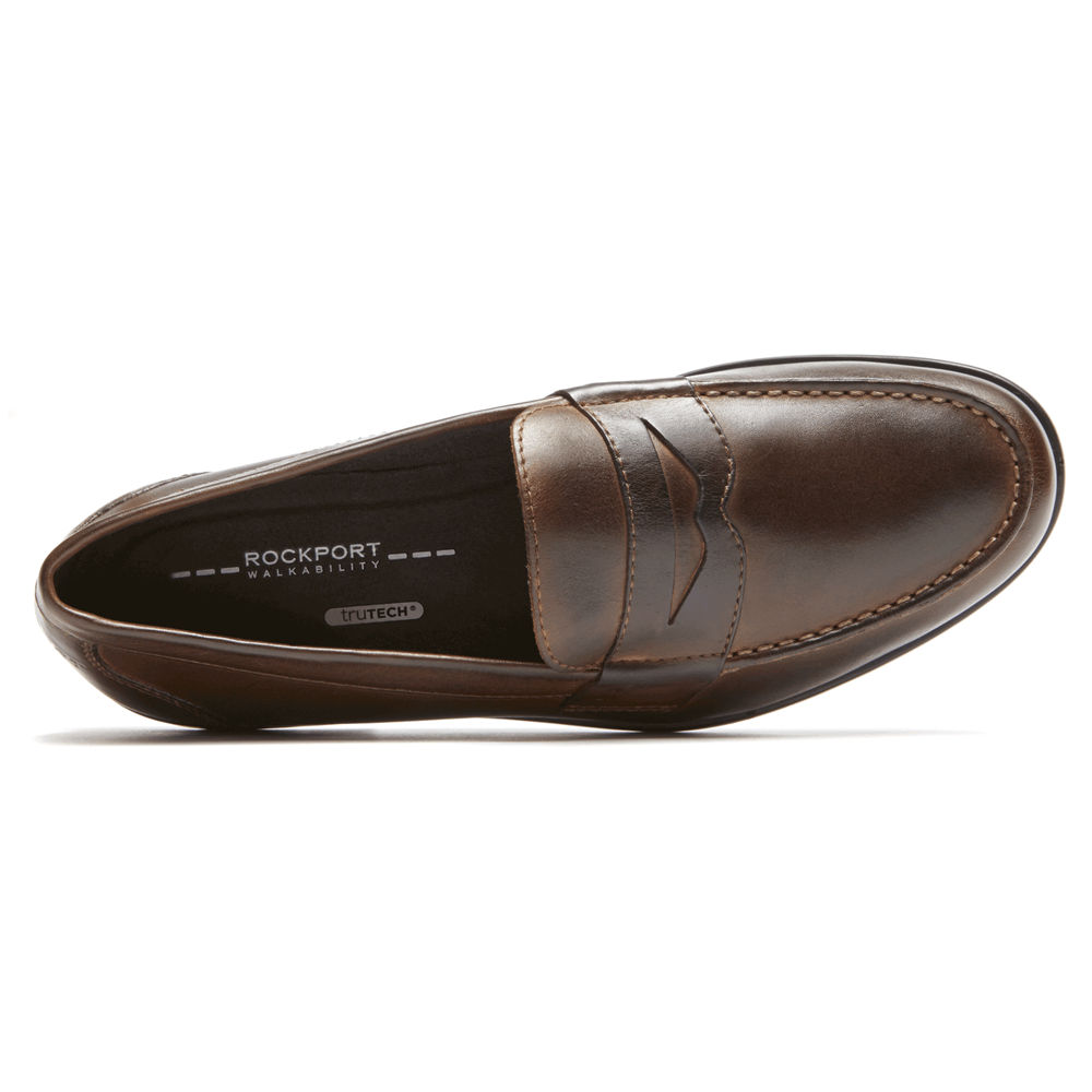 Rockport Loafers Herr Mörkbruna - Classic Penny - GVUZW9703